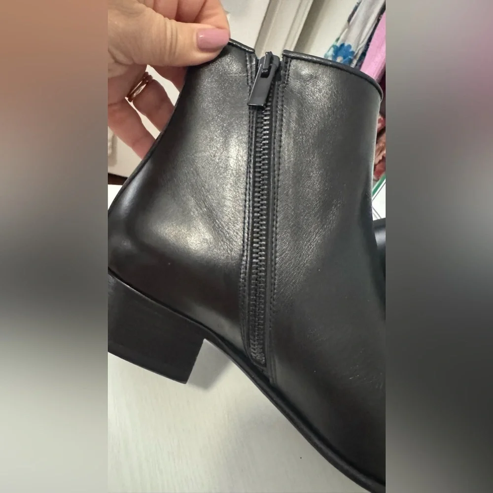 New The Kooples Leather Ankle Boots - Picture 6 of 13